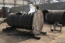 Твердотопливный парогенератор 1600 кг с температурой 170 С изготовление