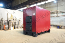 Твердотопливный промышленный котел на дровах